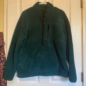 VS PINK Sherpa Half zip